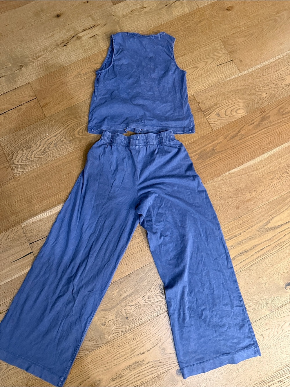 Universal Thread Blue Wide-Leg set - Picture 5 of 5